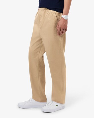 Chino regular fit twill coton