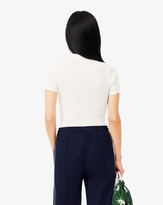 Polo L.12.D slim fit coton c&ocirc;tel&eacute;