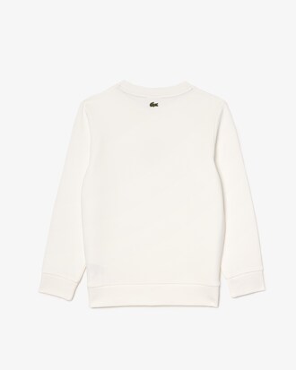 Sweatshirt molleton imprimé signature