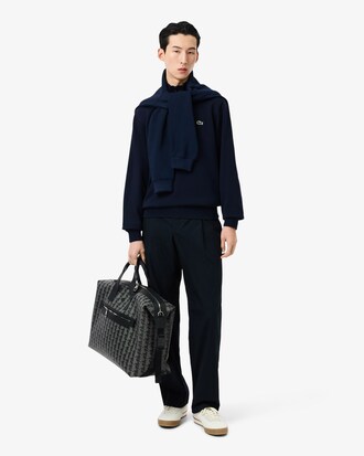 Sweatshirt col montant zippé molleton