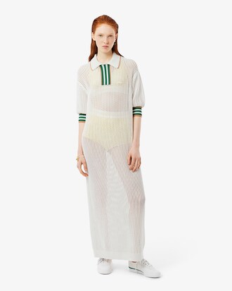 Robe col polo maille Défilé