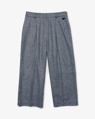 Pantalon cropped ample