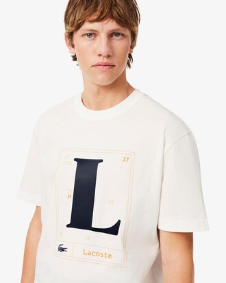 T-shirt jersey coton imprim&eacute; graphique
