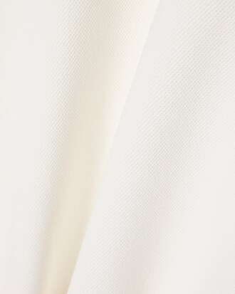 Sweatshirt relaxed fit col rond en Piqu&eacute;