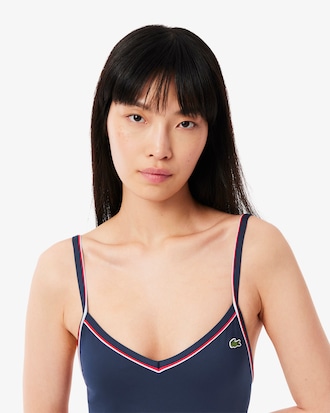 Maillot de bain une pièce avec liserés