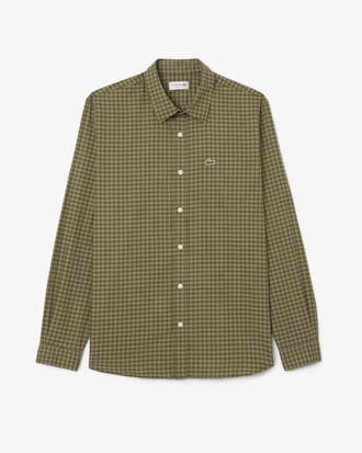 Chemise regular fit flanelle à carreaux