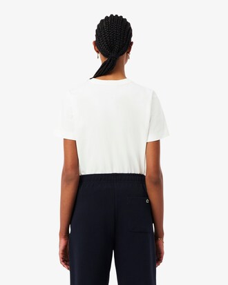T-shirt coton avec badge