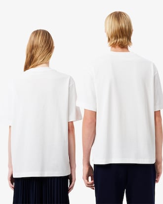 T-shirt loose fit jersey &eacute;pais
