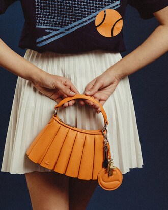 Porte-cl&eacute;s L Charms raquette tennis miroir