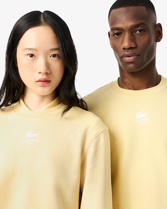 Sweatshirt molleton imprim&eacute;