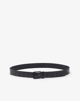 Ceinture en cuir monogramme