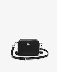 Sac bandoulière double zip Daily Classic en toile enduite piquée