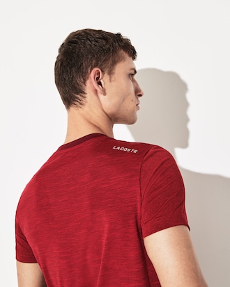 T-shirt Lacoste SPORT x Novak Djokovic en jersey technique chiné