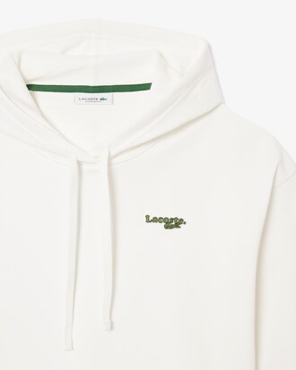 Sweatshirt oversize &agrave; capuche sigl&eacute;