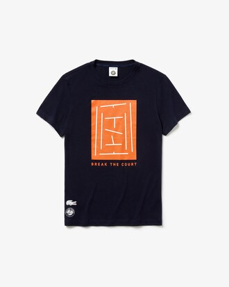 T-shirt col rond Lacoste SPORT imprimé Édition Roland Garros