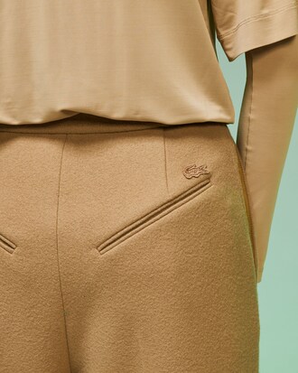 Pantalon large Édition Défilé en laine vierge