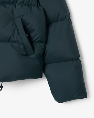 Doudoune &agrave; capuche d&eacute;perlante duvet