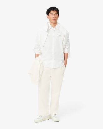 Pantalon de surv&ecirc;tement molleton relaxed fit