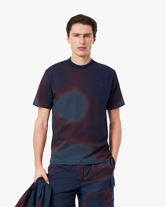 T-shirt jersey imprimé dégradé
