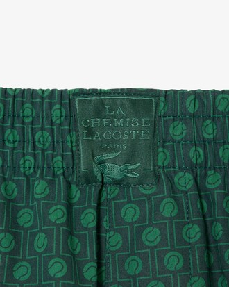 Short popeline imprimé Défilé