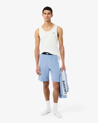 Short d'int&eacute;rieur straight fit molleton