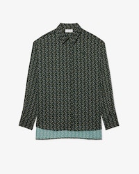 Chemise oversize fluide imprim&eacute;e