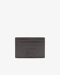 Porte-cartes L.12.12 Cuir Casual 6 cartes avec marquage embossé