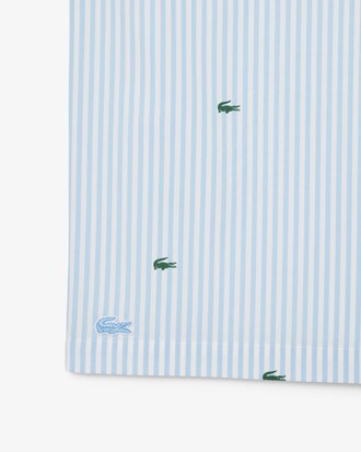 Chemise de pyjama coton rayé imprimé