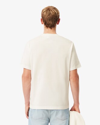 T-shirt coton avec badge