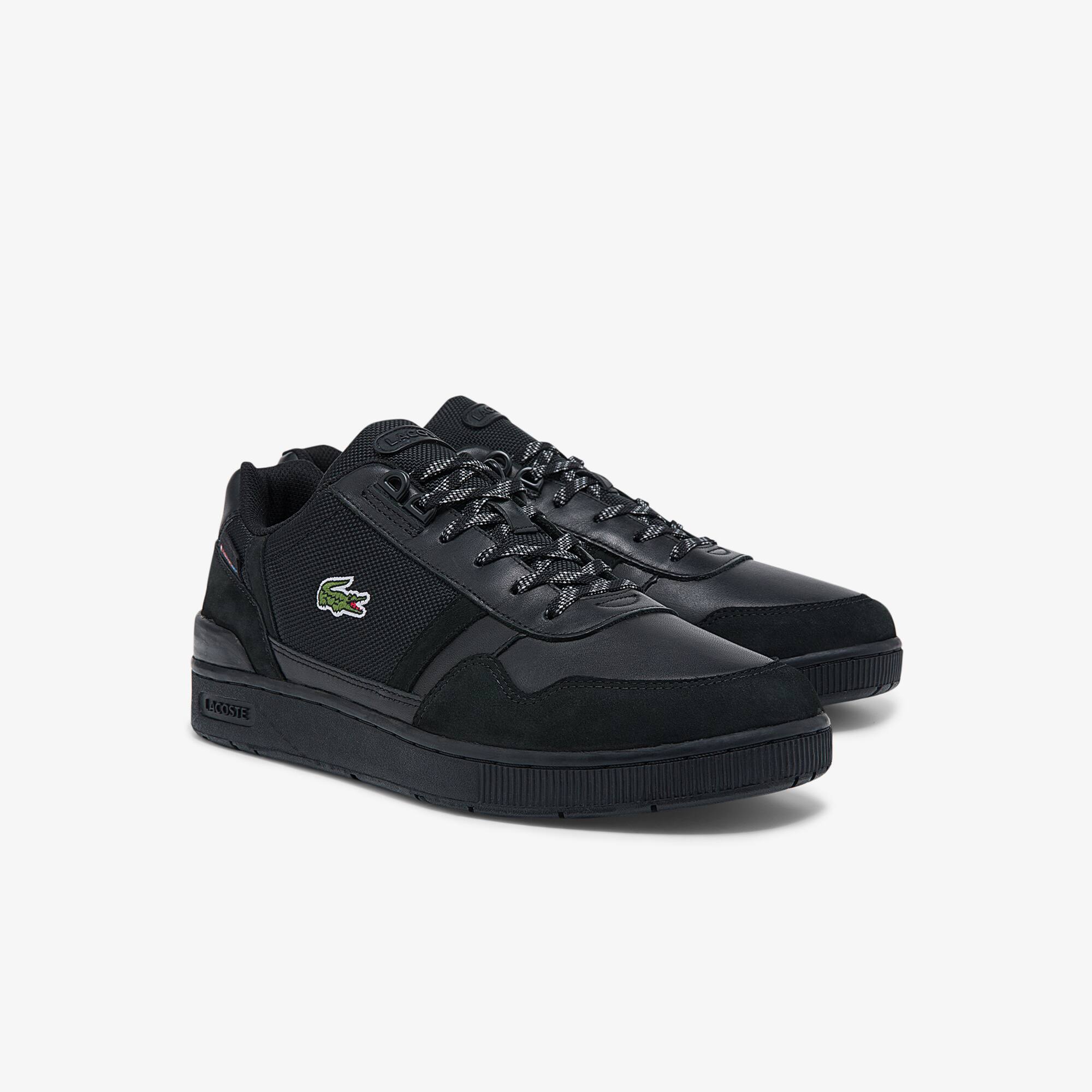 Sneakers L-Guard Breaker Lacoste en daim et textile noir - Baskets Homme  Lacoste - Iziva.com