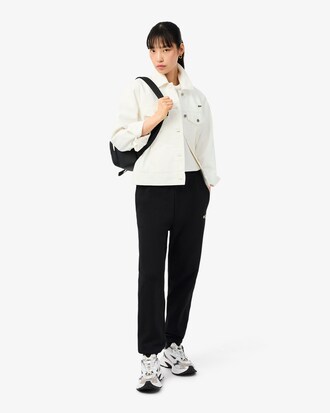 Pantalon de surv&ecirc;tement straight fit sigl&eacute;
