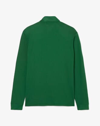 Polo loose fit mini Piqu&eacute; de soie D&eacute;fil&eacute;