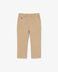 Pantalon chino gabardine de coton stretch