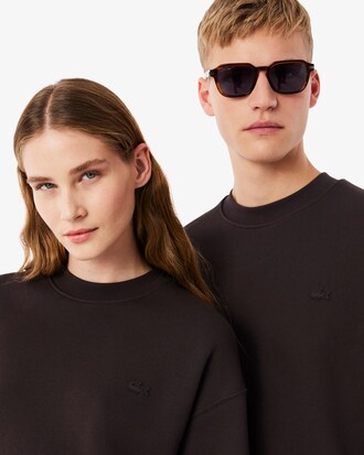 Sweatshirt loose fit molleton &eacute;pais