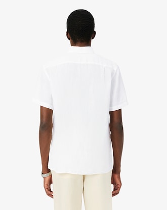 Chemise manches courtes en lin