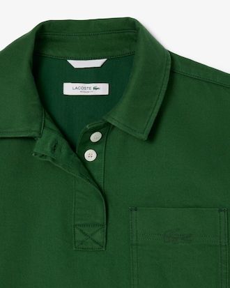 Polo oversize en denim