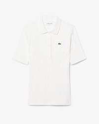 Polo maille pointelle slim fit