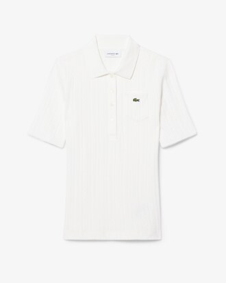 Polo maille pointelle slim fit