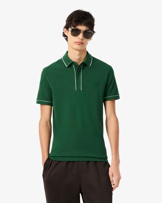 Polo Paris regular fit en Piqué stretch