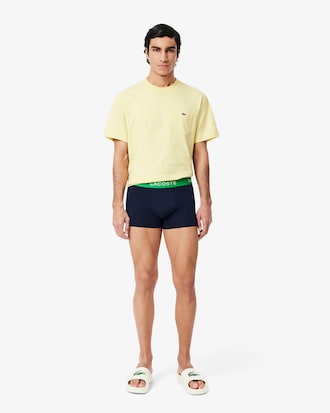 Lot de 3 boxers courts coton stretch
