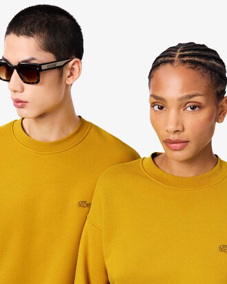 Sweatshirt loose fit molleton &eacute;pais