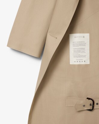 Trench-coat imperm&eacute;able Lacoste x Mackintosh