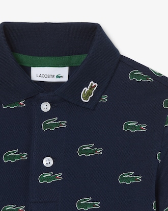 Polo en Petit Piqué imprimé