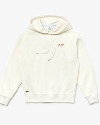 Sweatshirt unisexe &agrave; capuche Lacoste LIVE avec signature Lacoste
