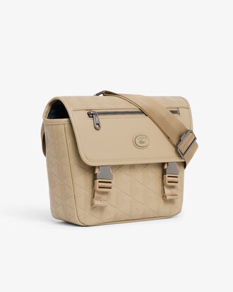 Petit sac messenger monogramme