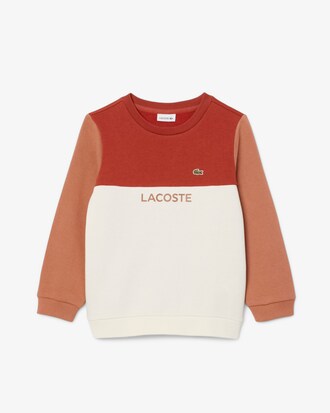Sweatshirt molleton color-block