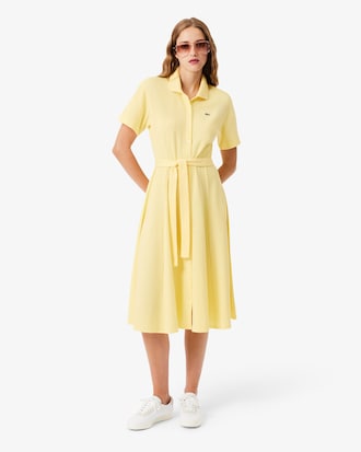 Robe polo &eacute;vas&eacute;e Petit Piqu&eacute;