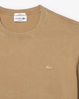 T-shirt coton épais effet délavé