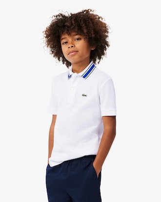 Polo Petit Piqu&eacute; col ray&eacute;