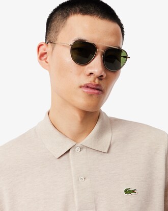 Polo L.12.12 classic fit manches longues